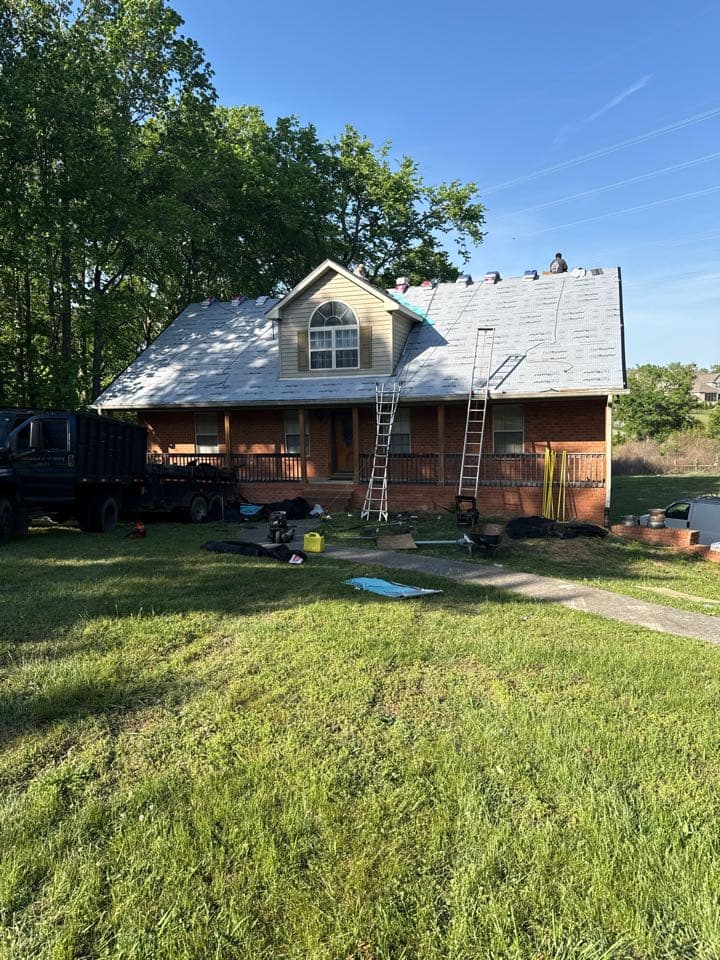 New roof install, Mt. Juliet