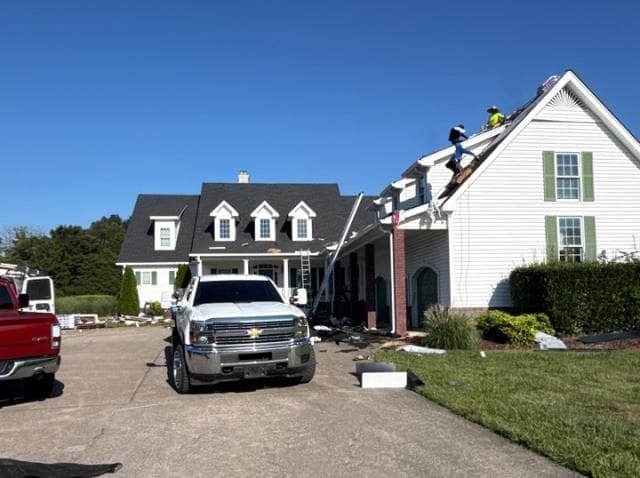 New roof install, Lebanon