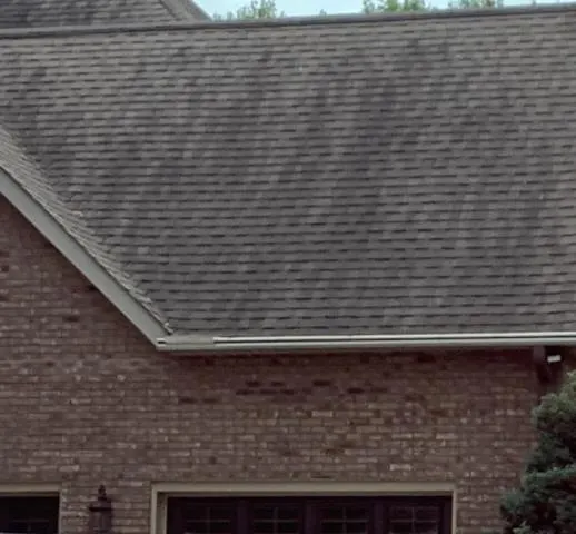 Home in Alcoa job photo: working on a quote for a dimensional shingle roof replacement