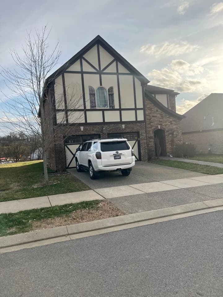 Roof repair., Hendersonville