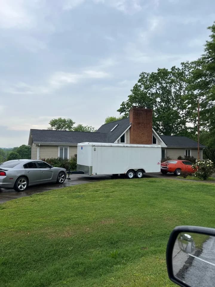 New roof install., Hendersonville