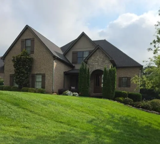 Our roofing crew is in West Knoxville today replacing an aging shingle roof., Farragut