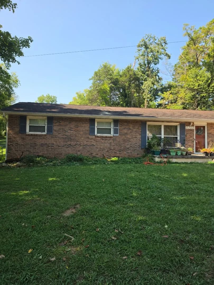 Roof vent boot repair on a shingle roof in Knoxville