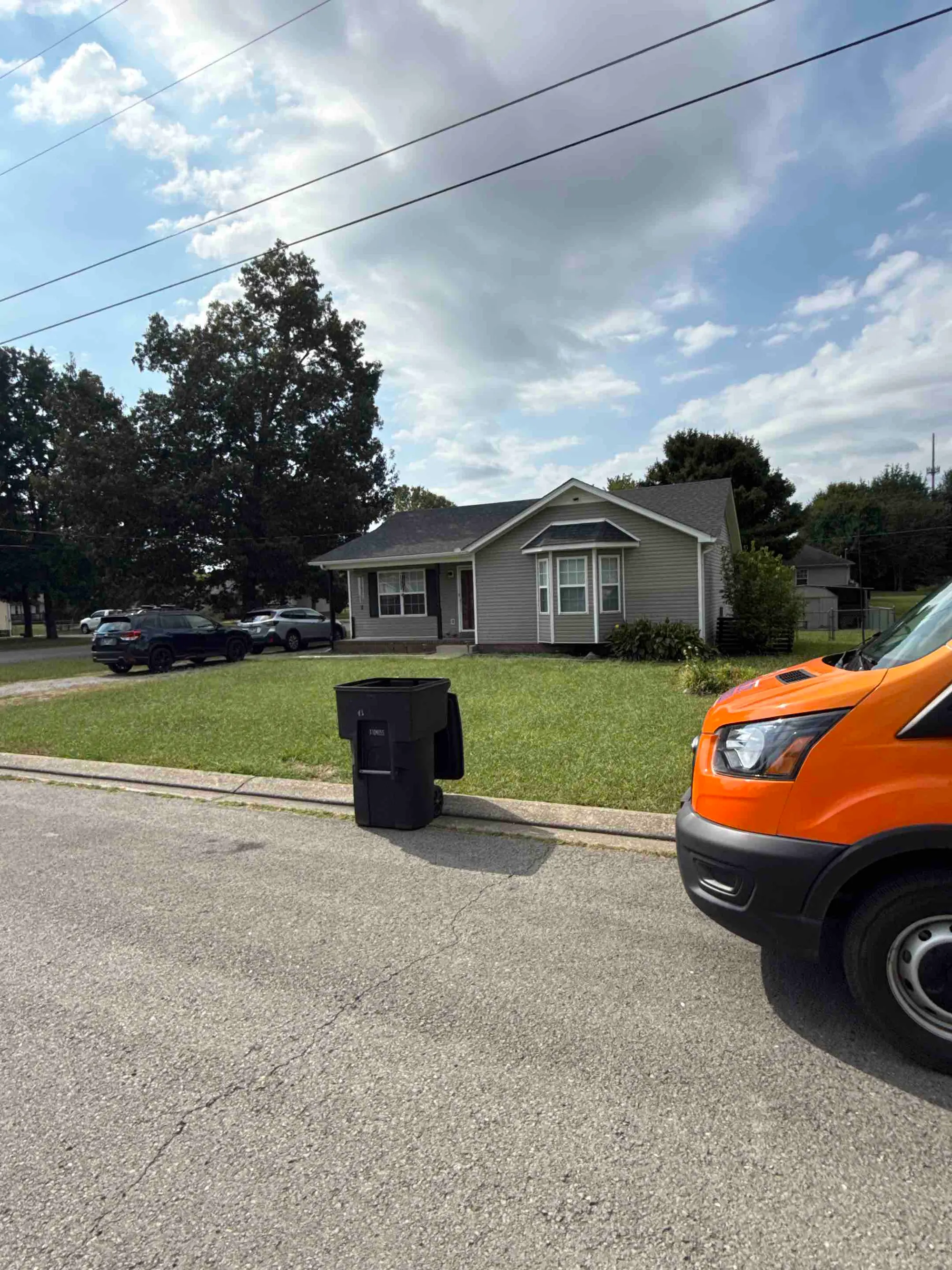 Siding repair., Murfreesboro