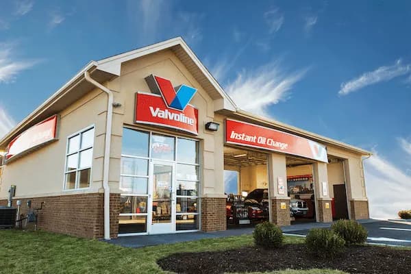 Front of a Valvoline Instant Oil Change store