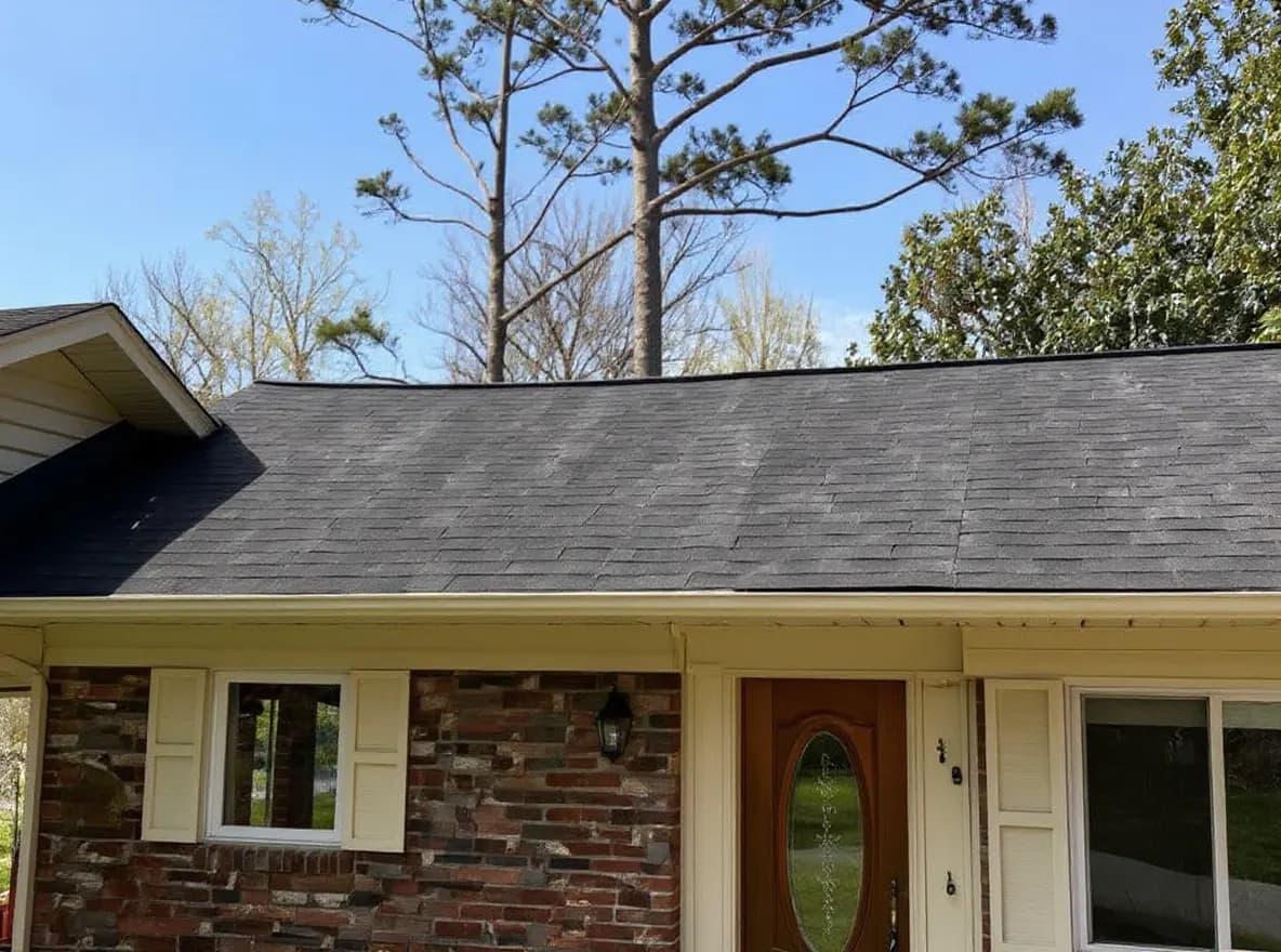 Home in Kingston job photo: shingle roof replacement quote