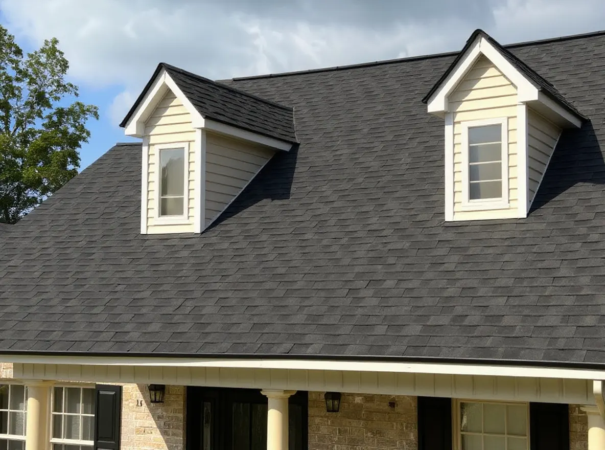 Roof of a home in Kingston, job photo: shingle roof replacement