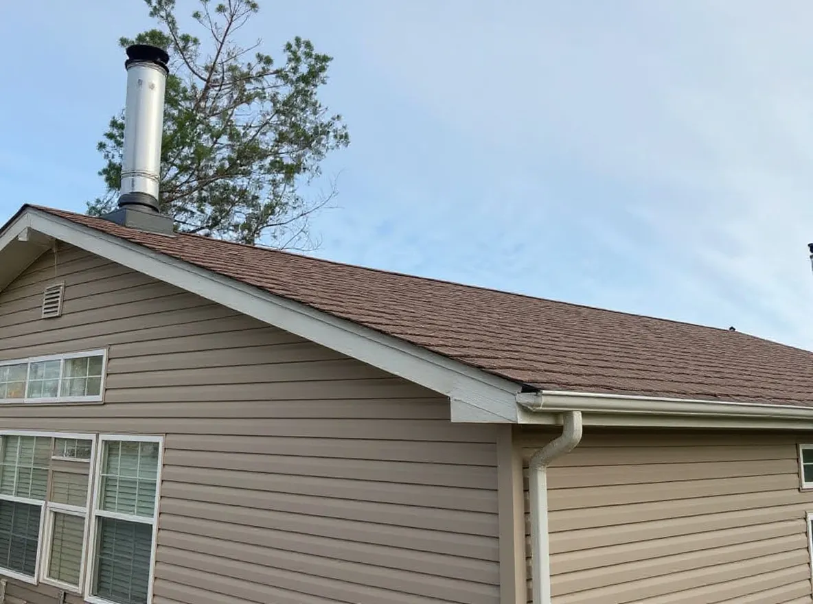 Roof of a home in Friendsville, job photo: shingle roof replacement