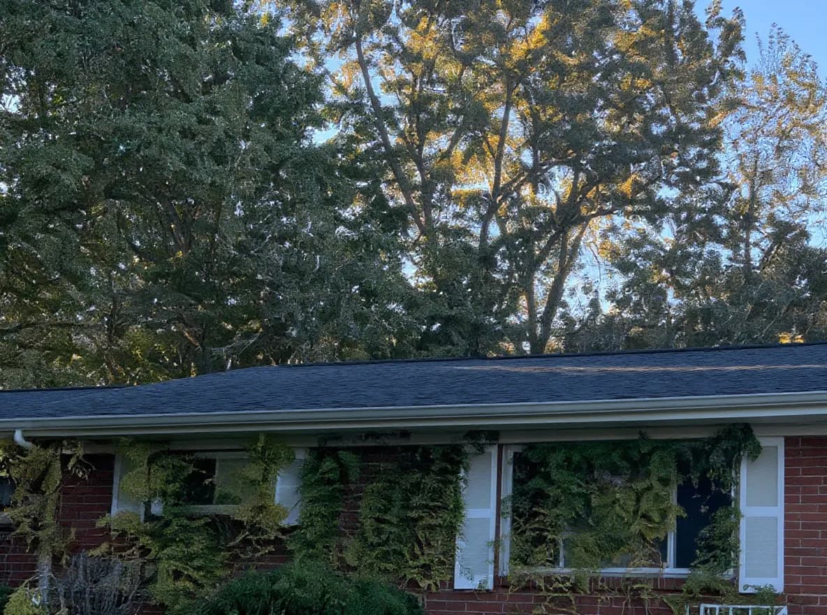 Roof of a home in Clinton, job photo: shingle roof replacement