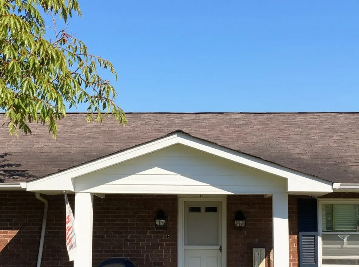 Roof of a home in Friendsville, job photo: residential roof repair
