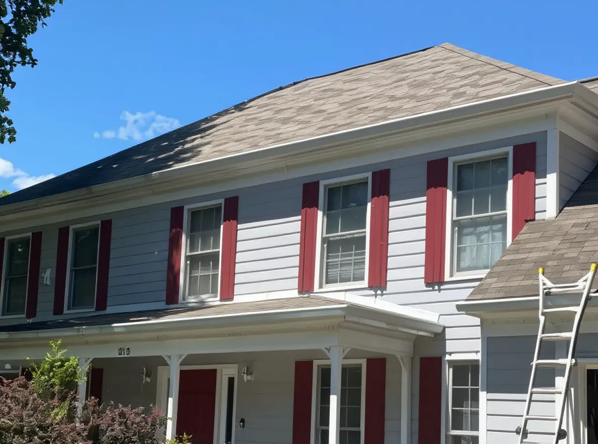 Roof of a home in Farragut, job photo: free estimate for a roof repair