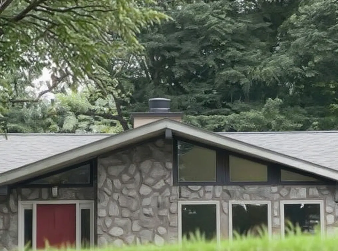 Roof of a home in Louisville, job photo: i repaired a shingle roof leak