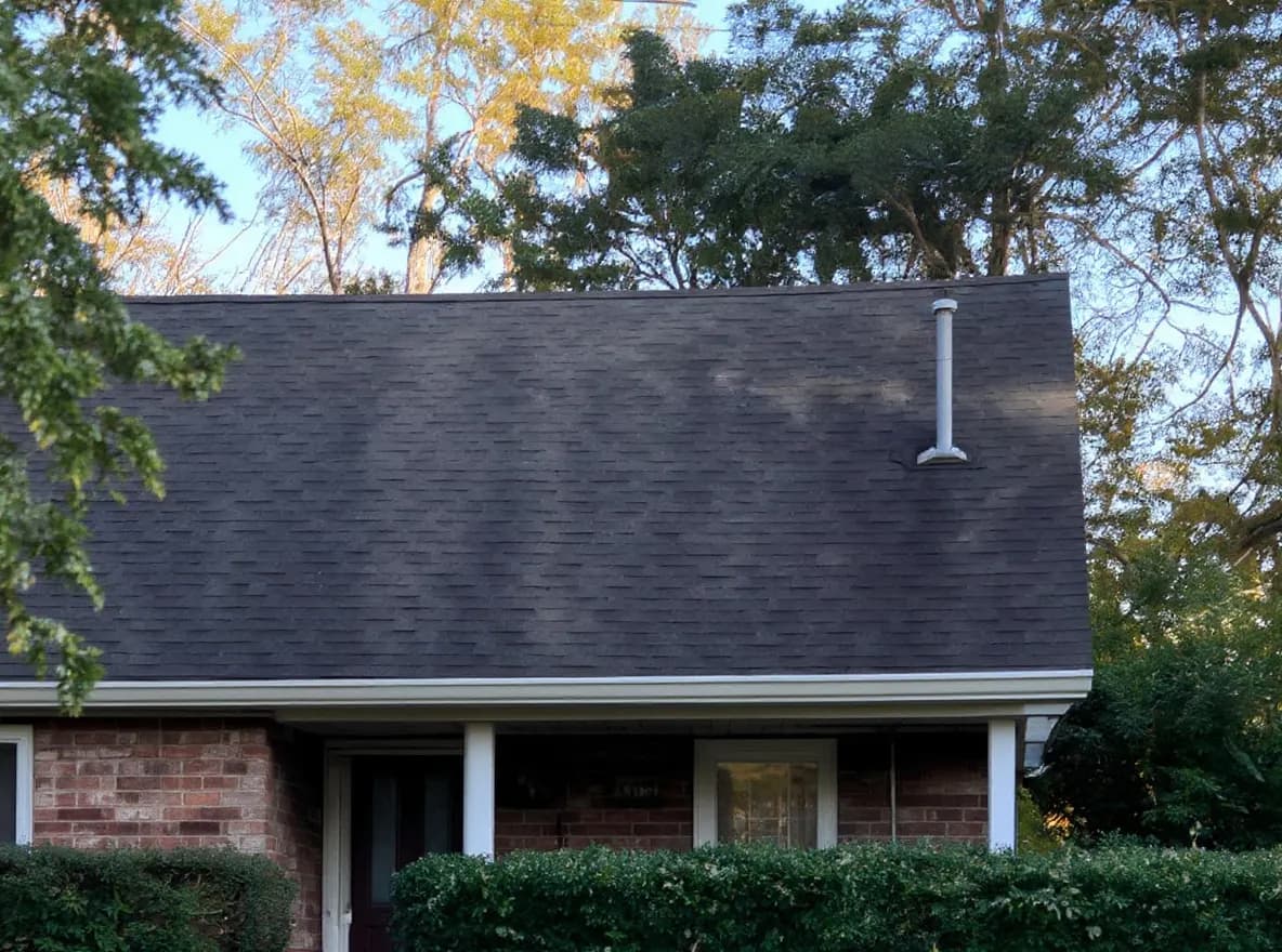 Home in Murfreesboro job photo: roof repair