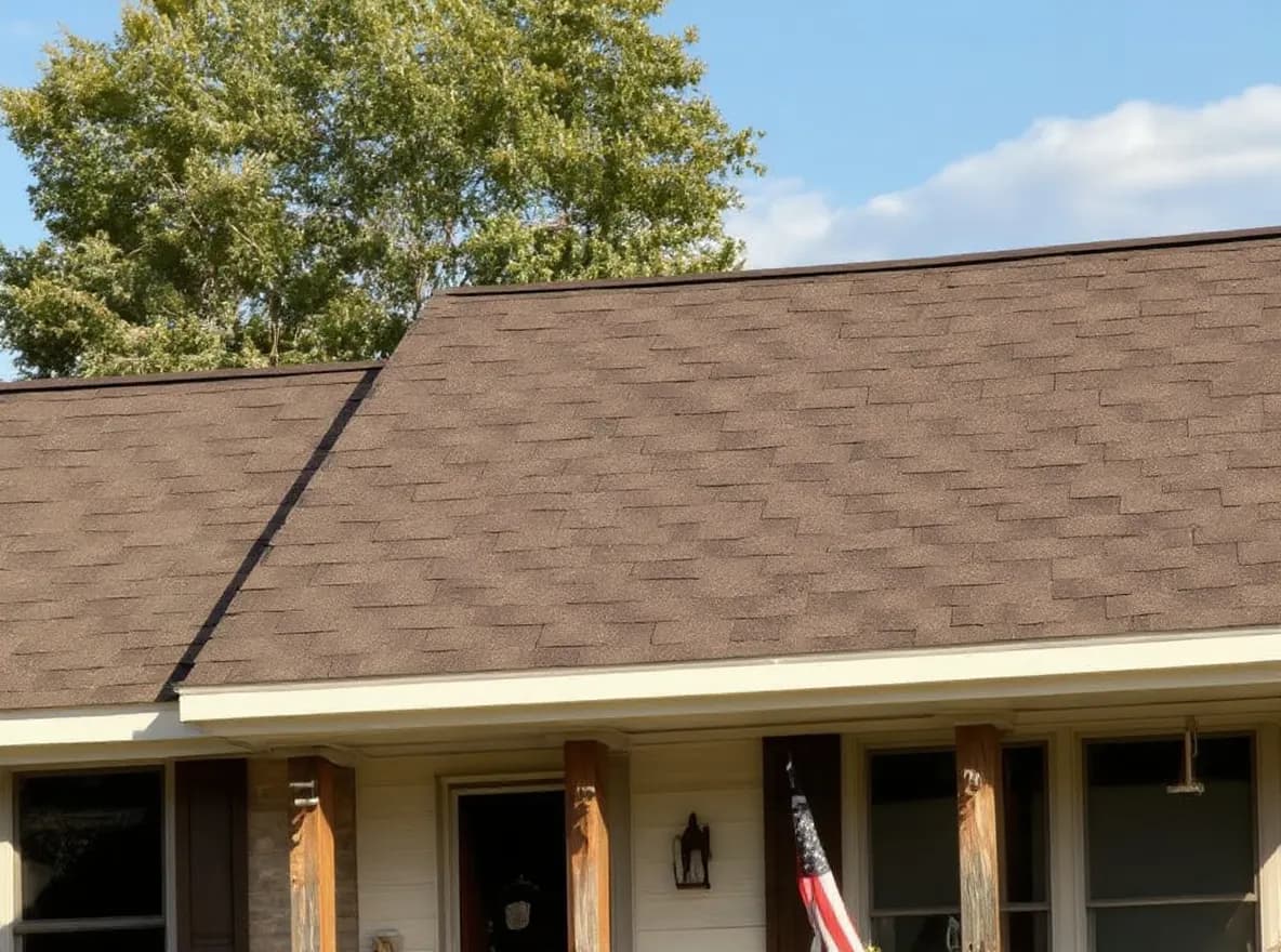 Home in Mt. Juliet job photo: new roof install