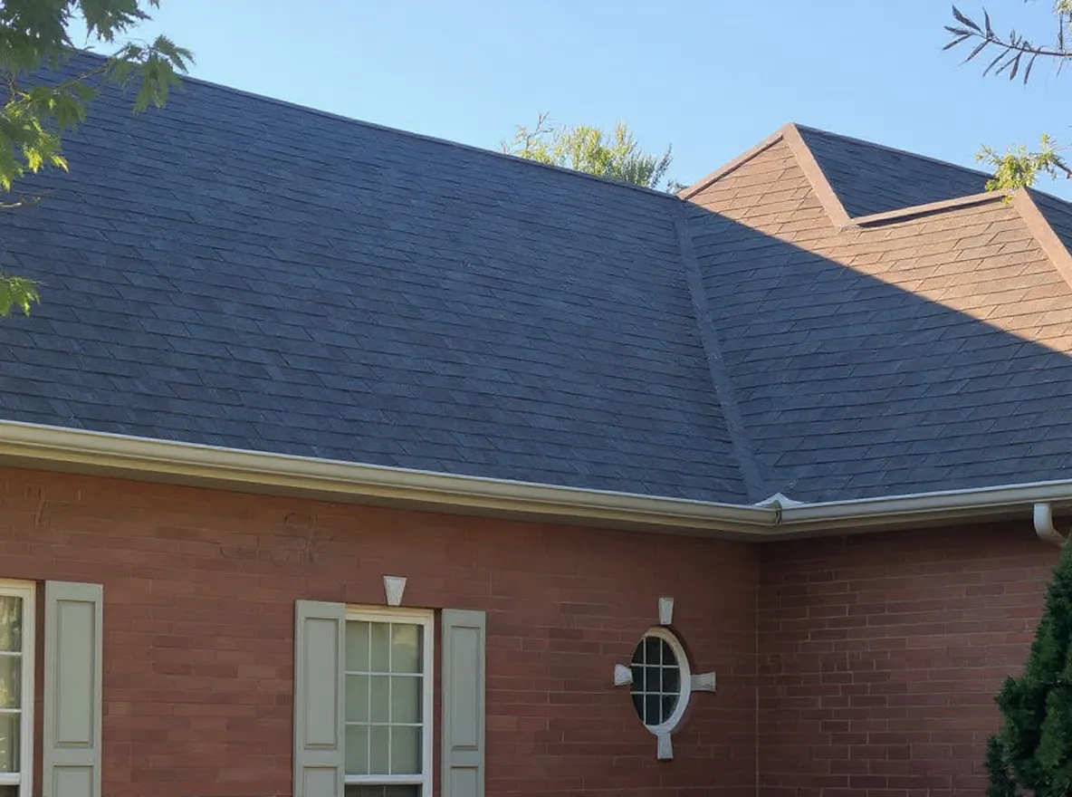Roof of a home in Maryville, job photo: shingle roof replacement