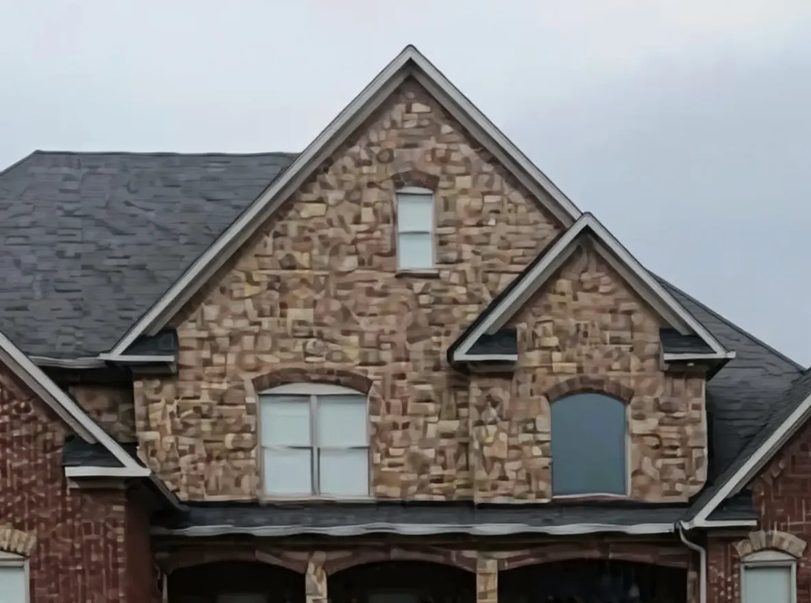 Roof of a home in Maryville, job photo: i providing a free estimate for roof repair, assessing damage, suggesting materials, and outlining a clear plan for restoration