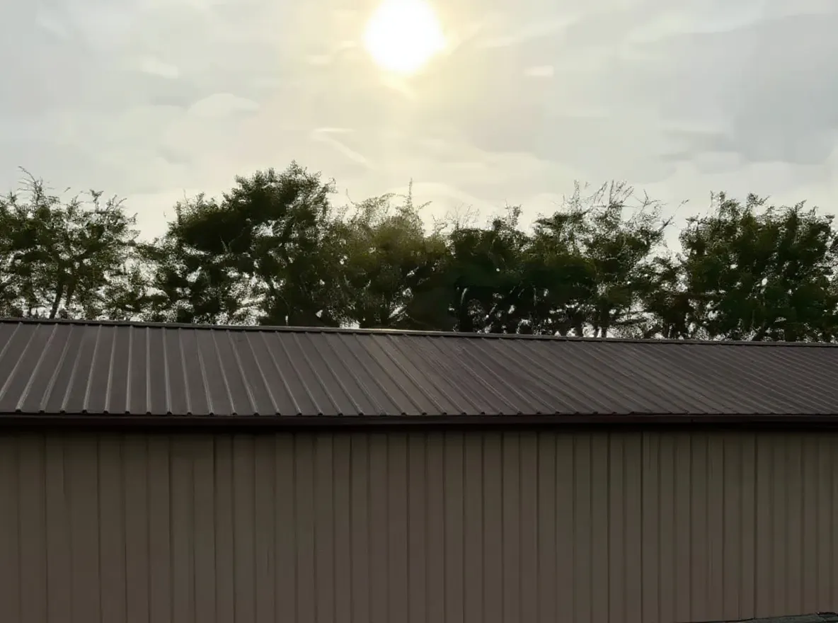 Gutter repair job photo from a home in Lebanon, TN