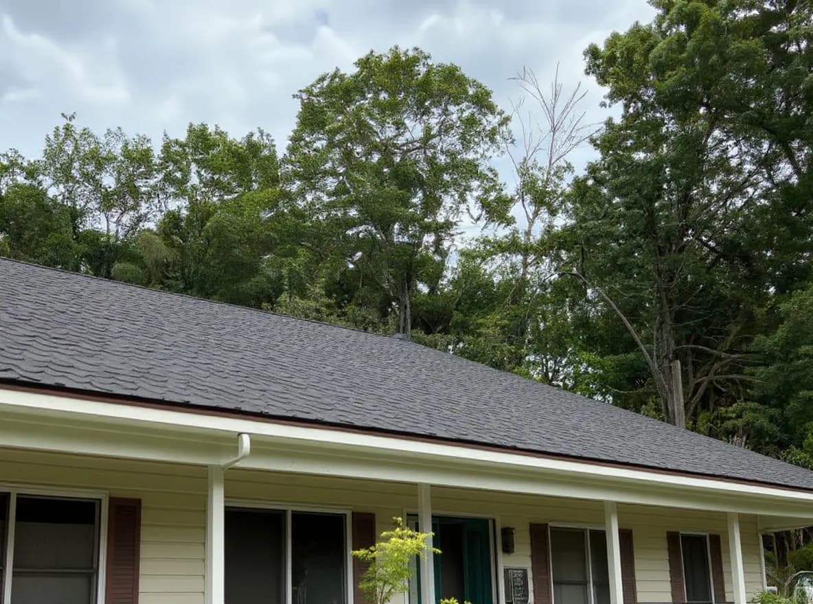 Roof of a home in Lebanon, job photo: new roof install