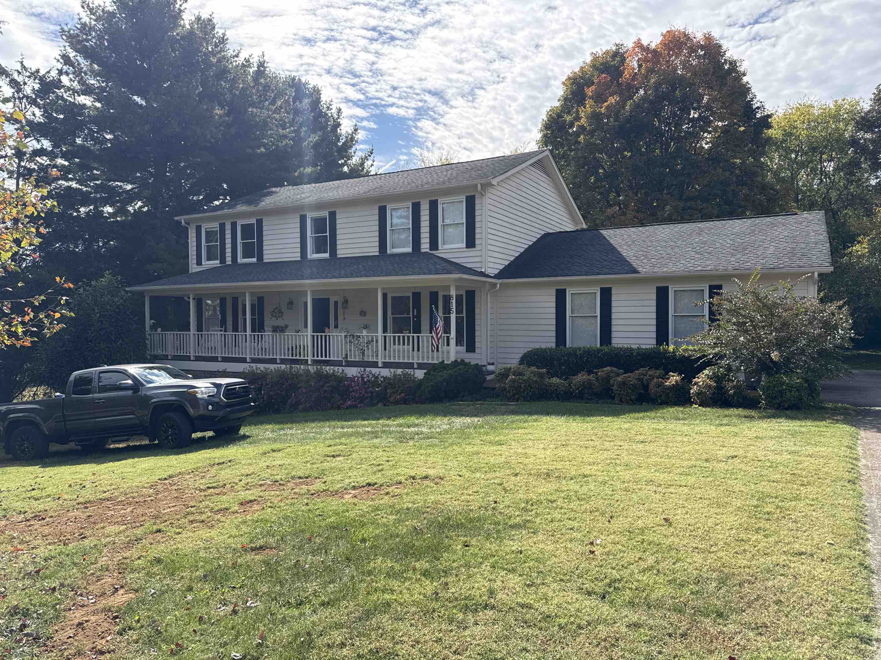 Leaking roof pipe boot repair, Farragut
