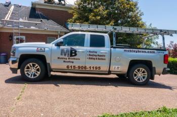 Our truck is ready to drive out to solve all your roofing problems in Oak Ridge