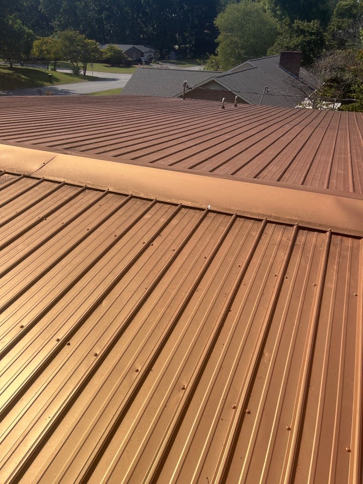 A metal commercial roof - Save on commercial roof maintenance with a metal roof. Call Mobley Brothers Roofing and Renovation LLC to see what material is best for your Nashville commercial roof.