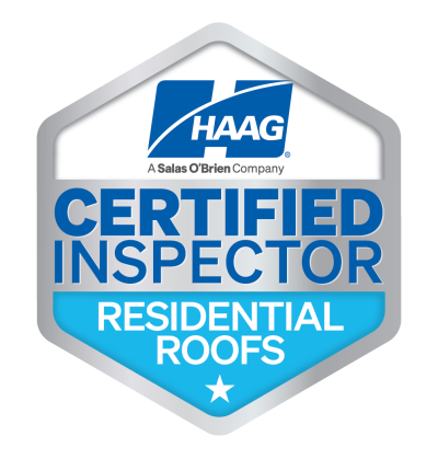 Mobley Brothers is a HAAG Certified Inspector for Residential Roofs